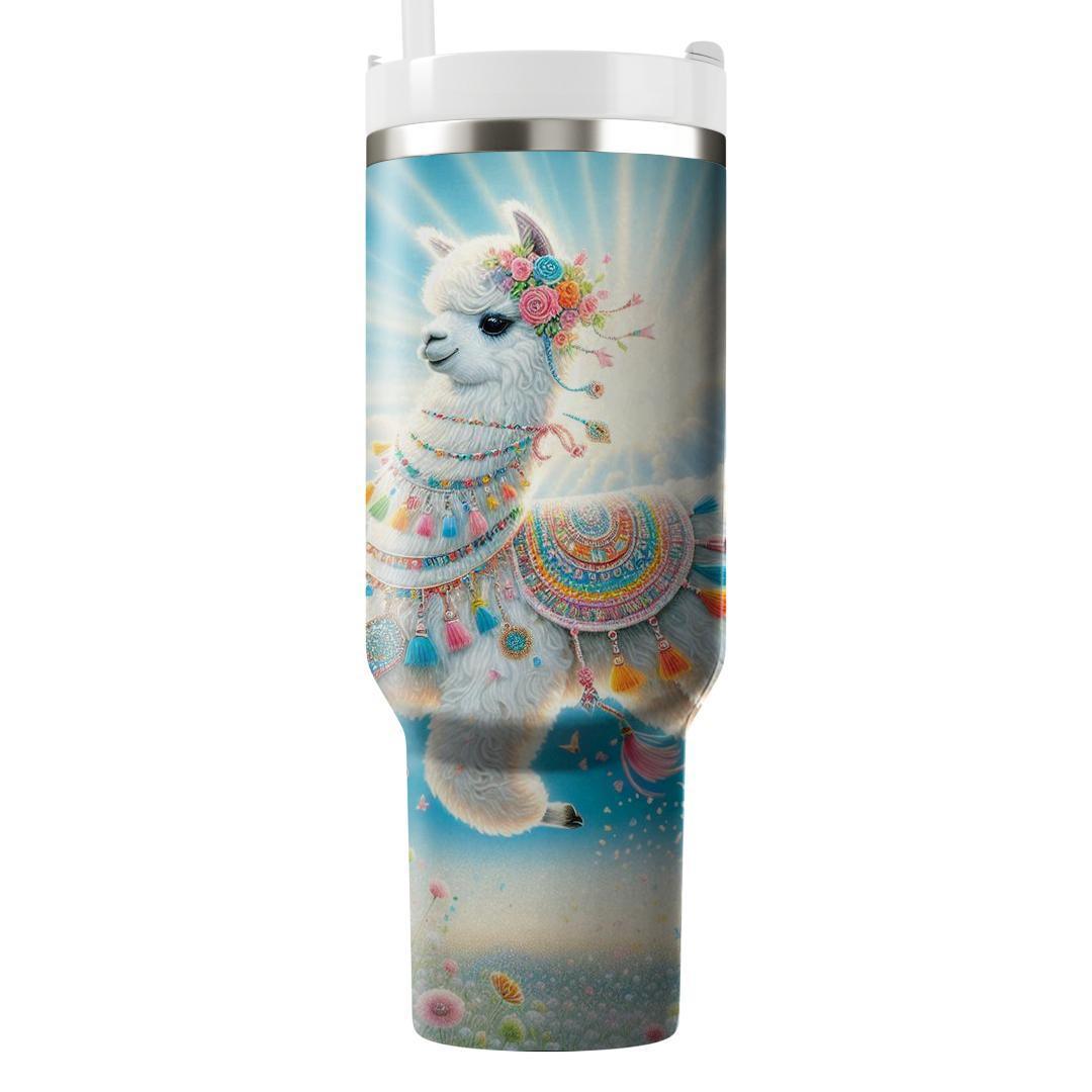 Sassy Alpaca Adventure  Tumblers With Lids