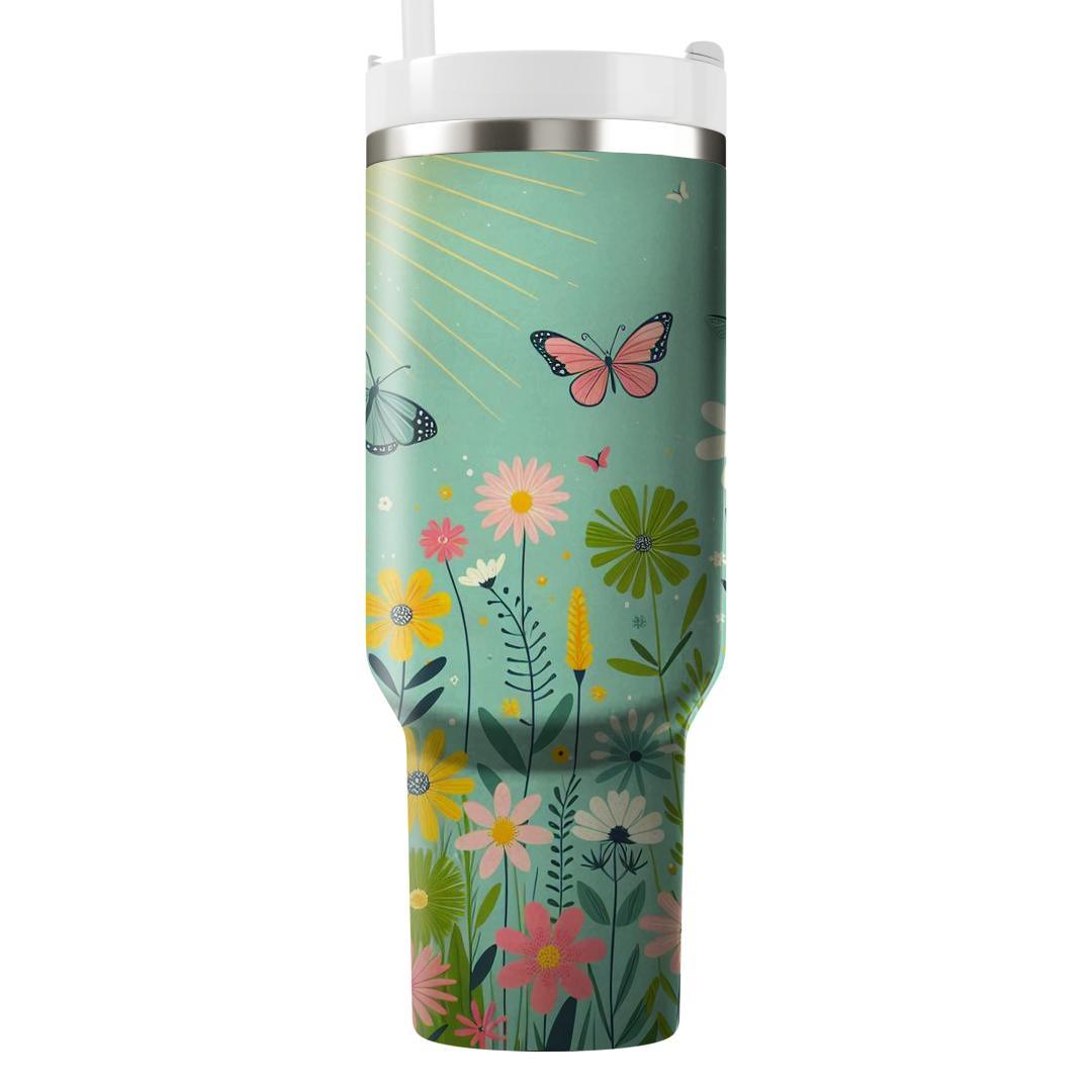 Spring Awakening Meadows  Tumblers With Lids