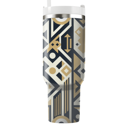 Art Deco Geometry  Custom Tumblers