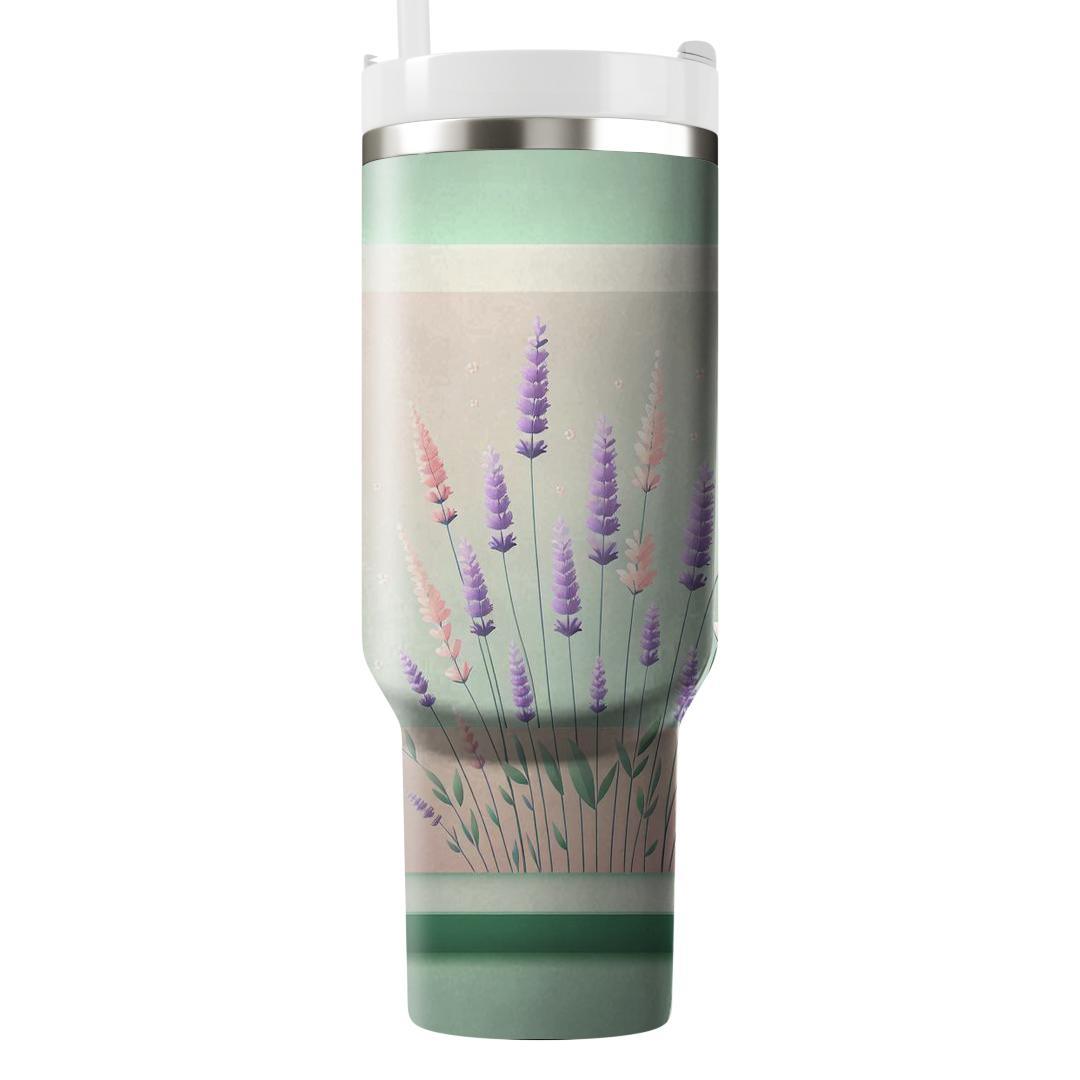 Lovely Lavender Blooms  Travel Tumblers