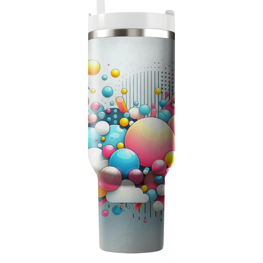 Cheerful Bubbles  Travel Tumblers
