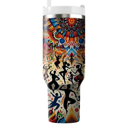 Radiant Rhythms - Dance Festival Of Cultures  Tumblers With Lids