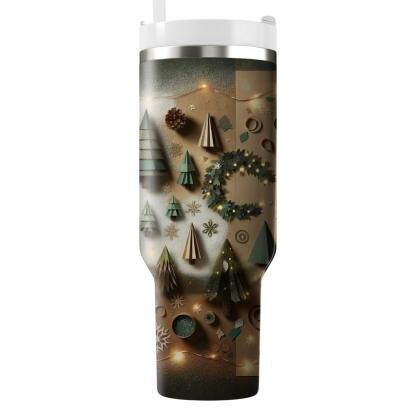 Eco Christmas - A Sustainable Yuletide  Tumbler Cups