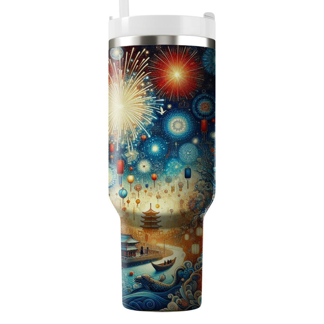Wonders Of Tradition - New Year’s Cultural Celebration  Tumblers With Lids