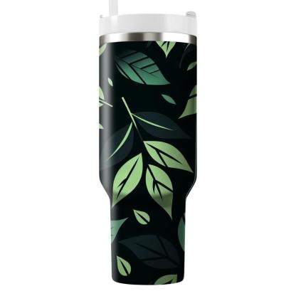 Jungle Leaf Silhouette  Tumblers For Gifts