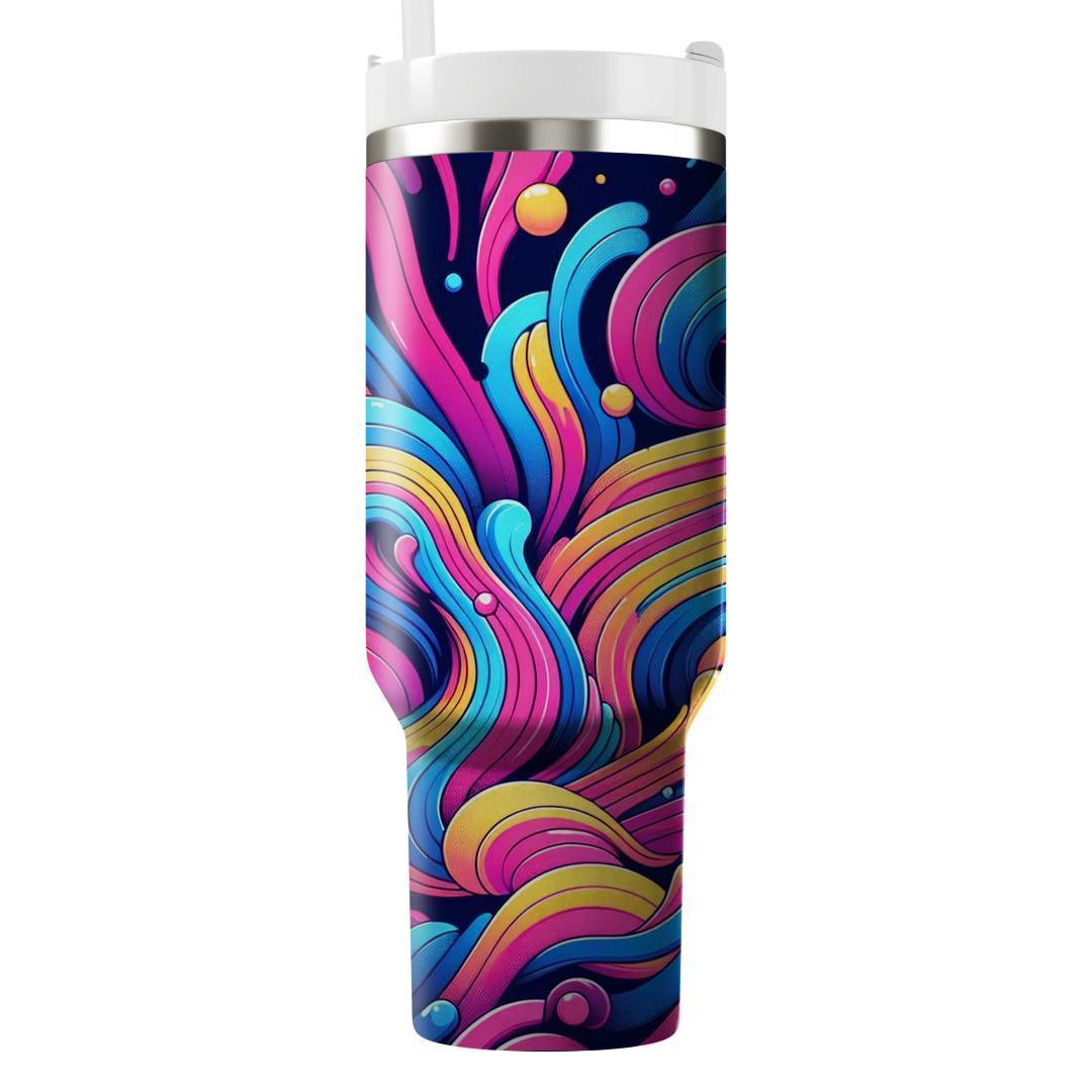  Swirls  Personalized Tumblers