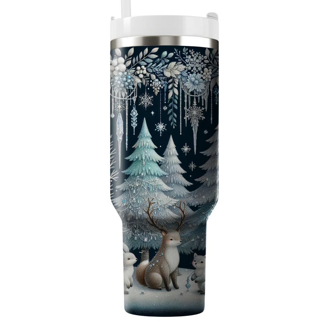 Winter Frosty Fairytale  Travel Tumblers