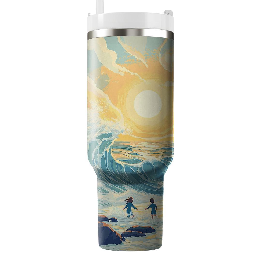 The Tidal Waves Of Love: A Mother’s Unyielding Support Insulated Tumblers