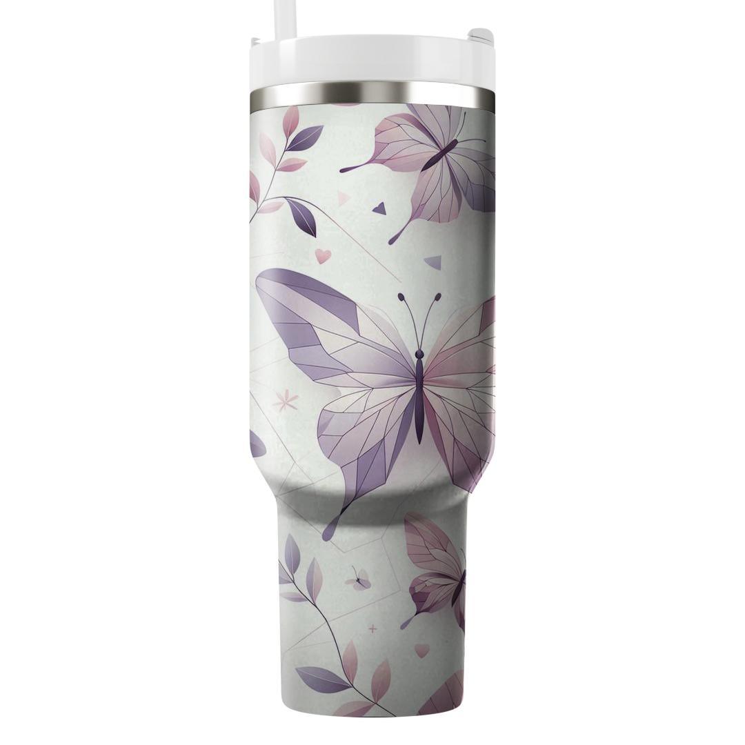 Elegant Butterfly Pattern  Tumblers For Gifts
