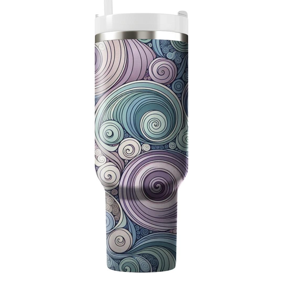 Ethereal Tie-dye Swirl  Tumbler Cups