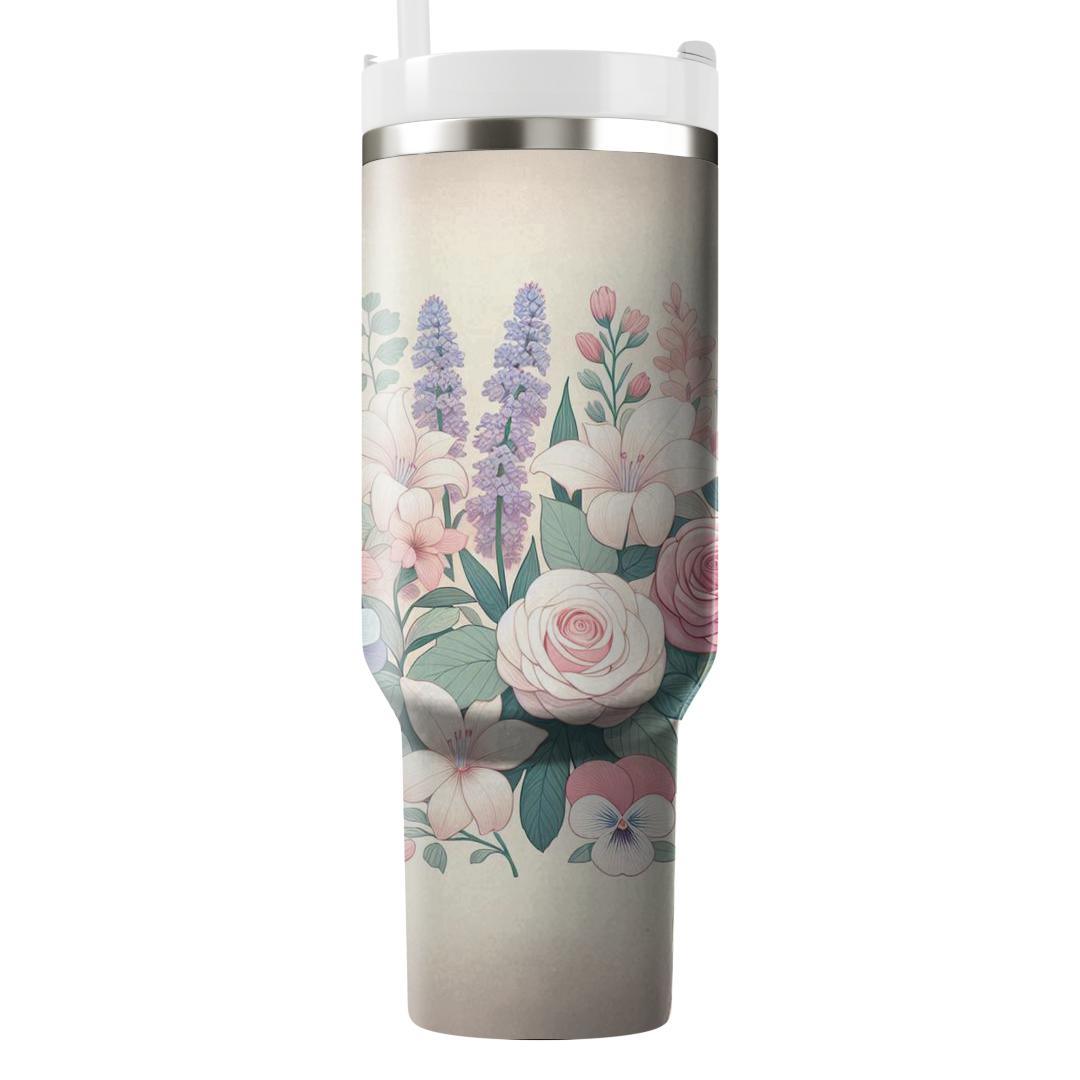Pastel Garden  Tumblers For Gifts