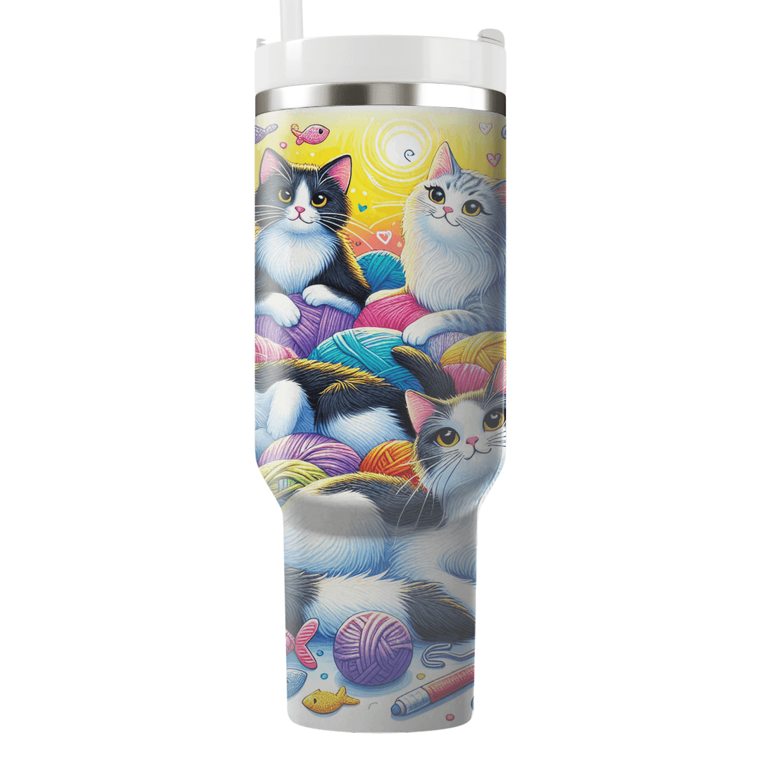 Sassy Cat Collection  Tumblers With Lids