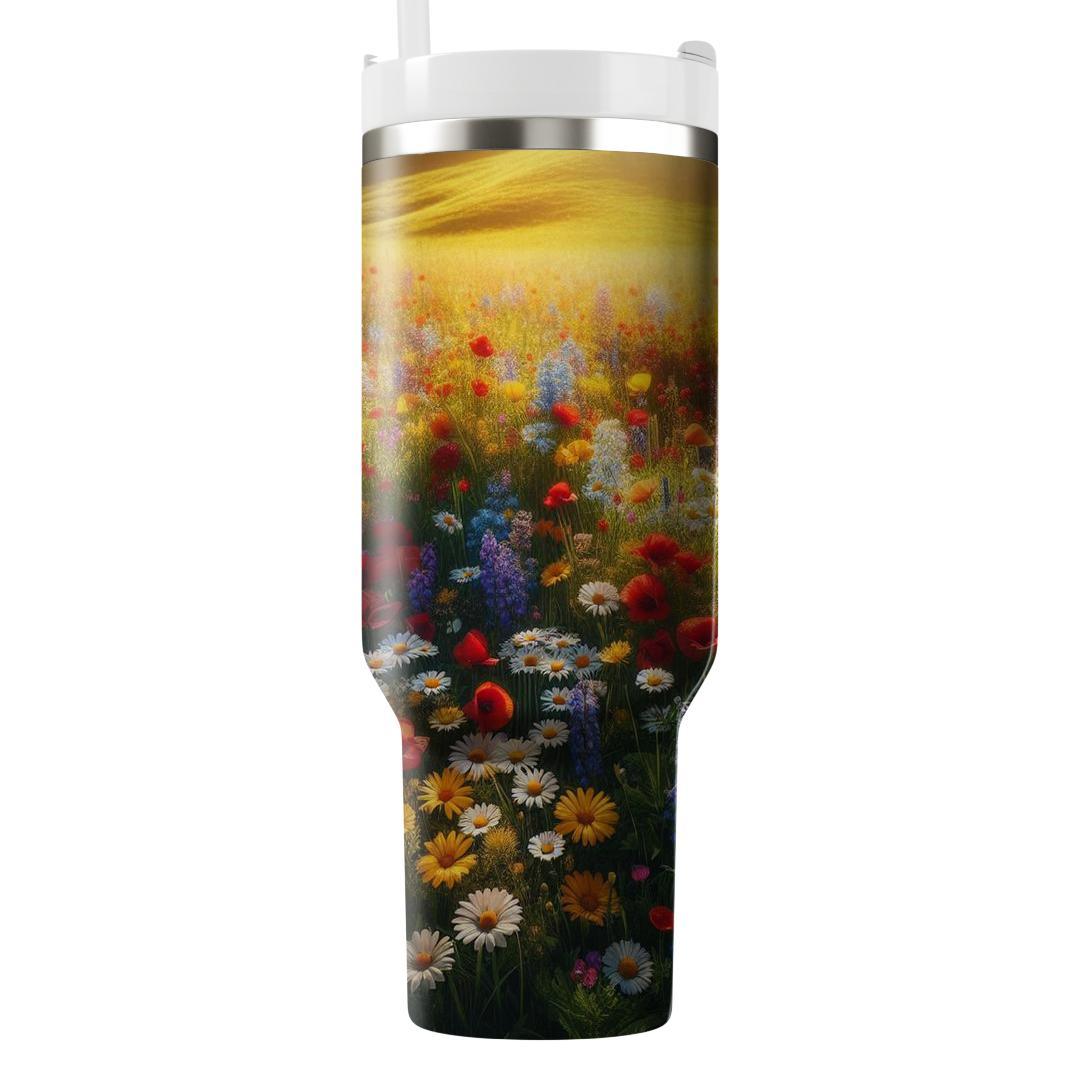 Meadow Bloom  Unique Tumblers