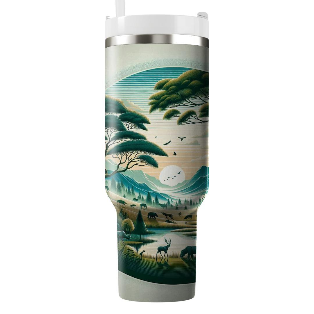 Nature’s Blessings - Earth Day  Decorative Tumblers
