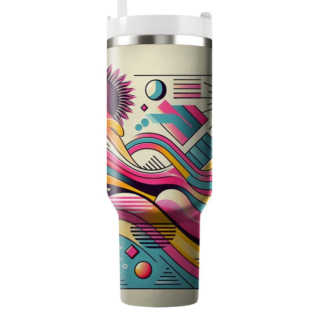 Rainbow Wave  Personalized Tumblers