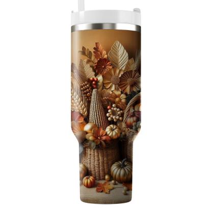 Bountiful Blessings - A Unique Harvest Festival  Tumbler Cups