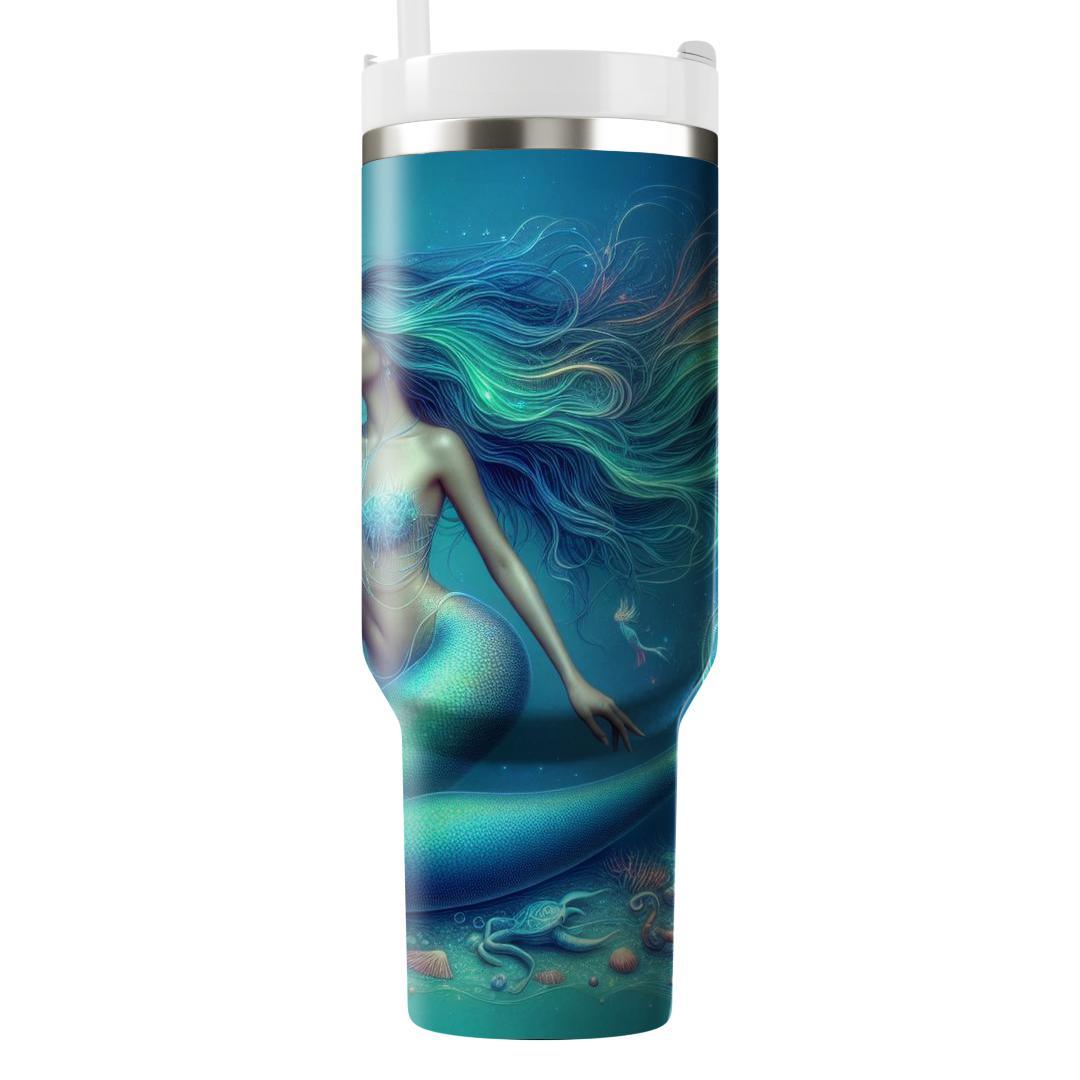 Mystical Mermaid Encounter  Travel Tumblers