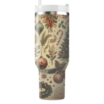 Retro Celebration - A Vintage Christmas  Decorative Tumblers