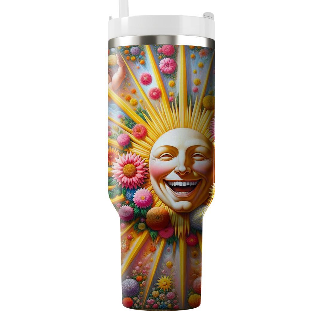 Radiant Dreams - International Day Of Happiness  Decorative Tumblers