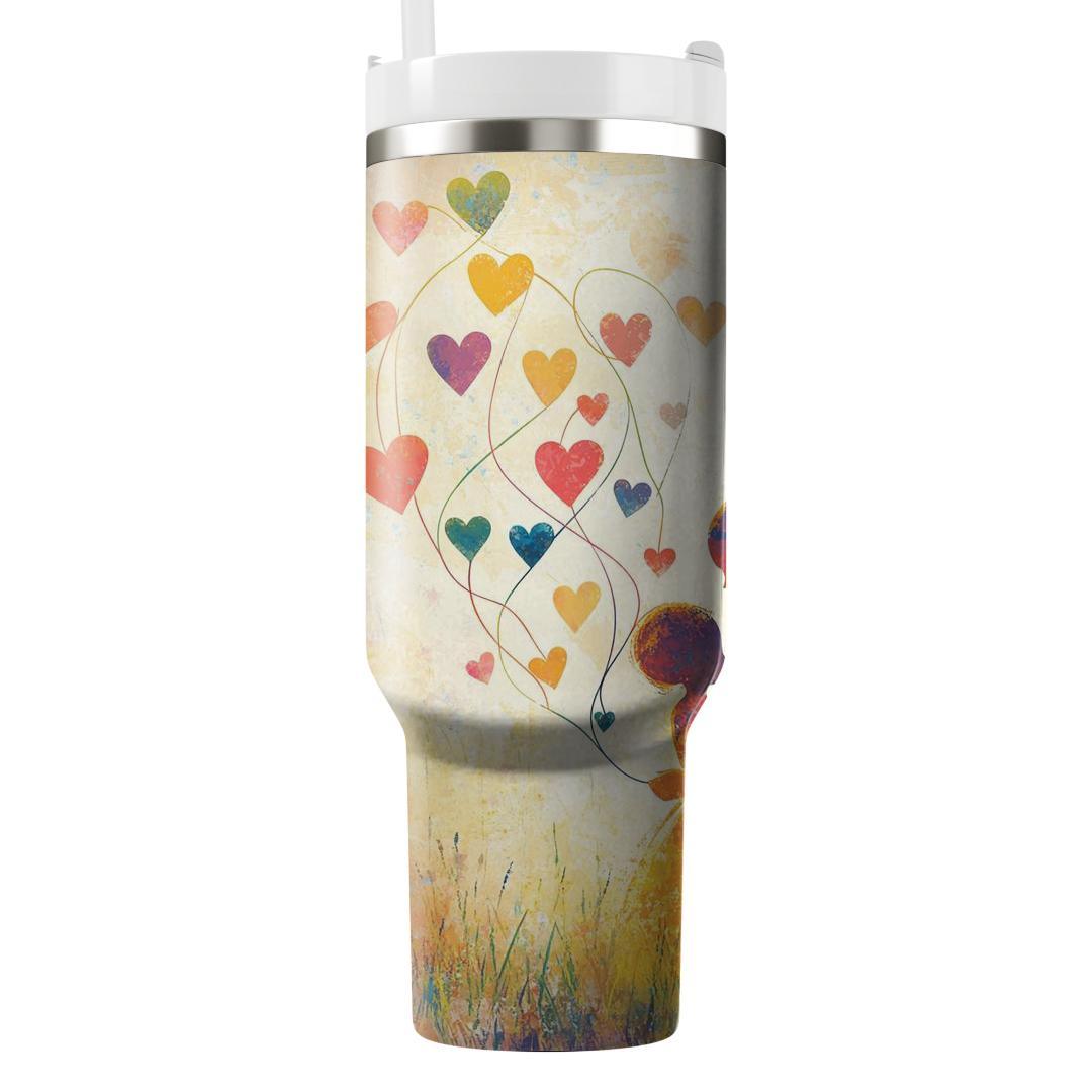 The Heartstrings Of Love: A Mother’s Unbreakable Bond Tumblers With Lids