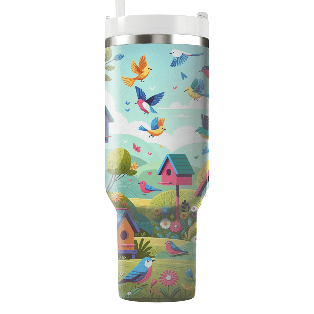 Charming Birdhouse  Custom Tumblers