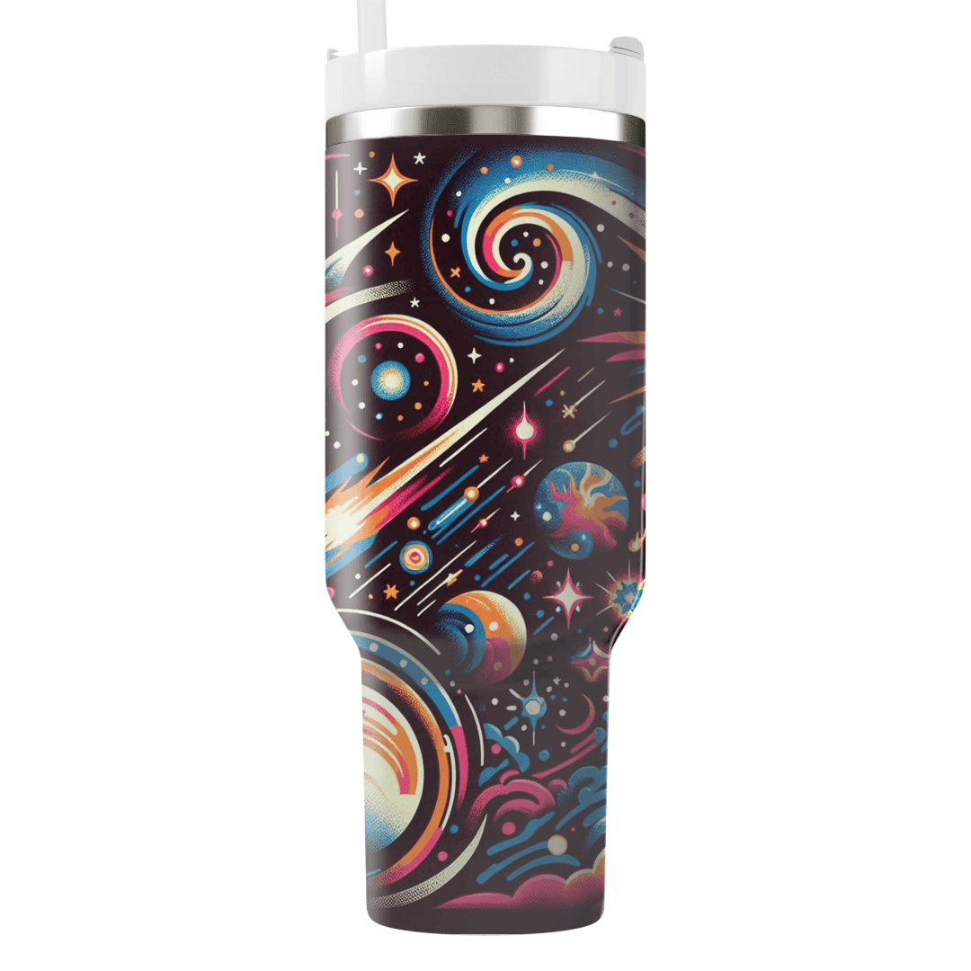 Cosmic Starburst Tumblers With Lids