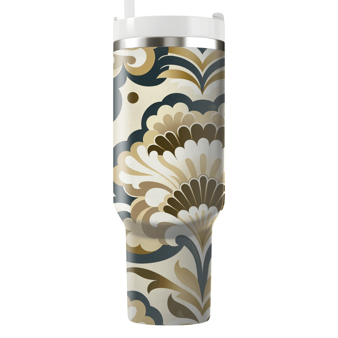 Elegant Scalloped Edges  Unique Tumblers