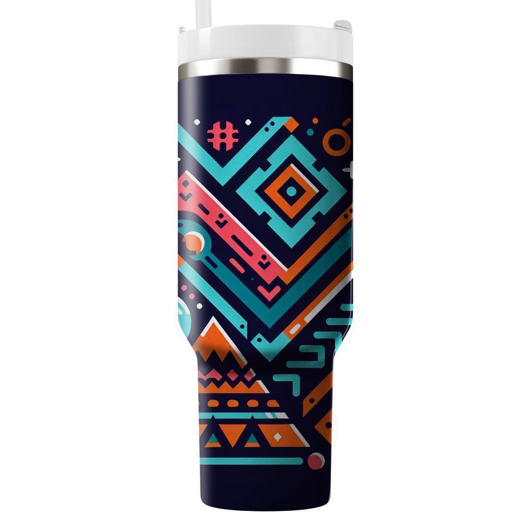 Neon Nomad  Personalized Tumblers