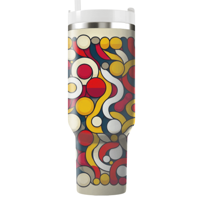 Interlocking Circles Design  Insulated Tumblers