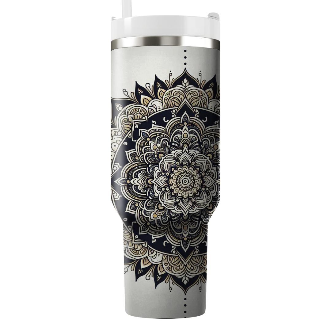Symmetrical Mandala Fusion  Tumblers For Gifts