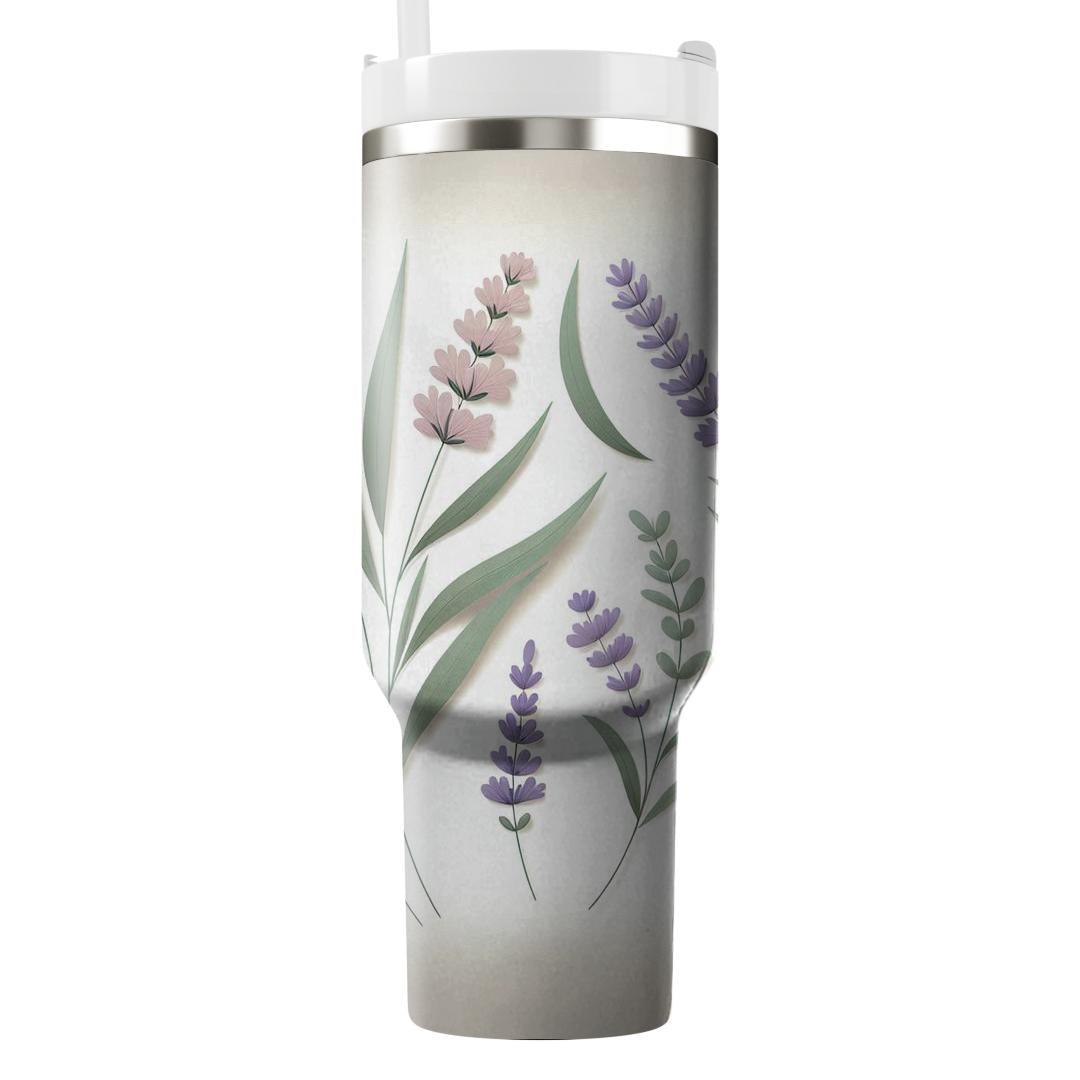 Serene Lavender Bliss  Insulated Tumblers