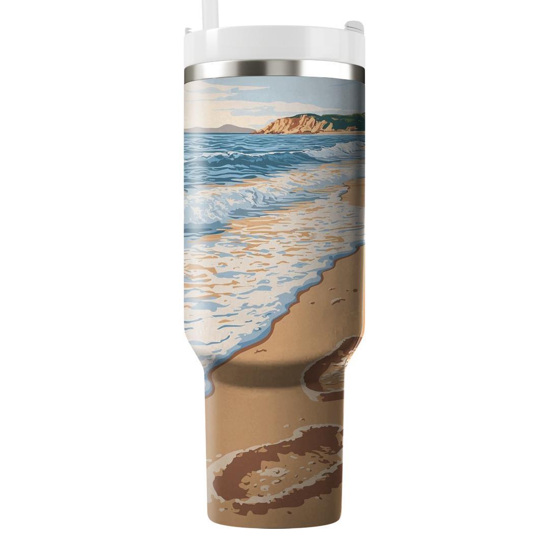 Footprints On My Heart: A Mother’s Lasting Imprint Tumblers With Lids