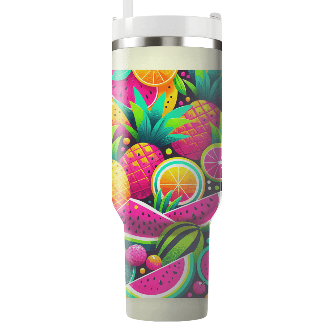 Funky Fruit Fiesta Custom Tumblers
