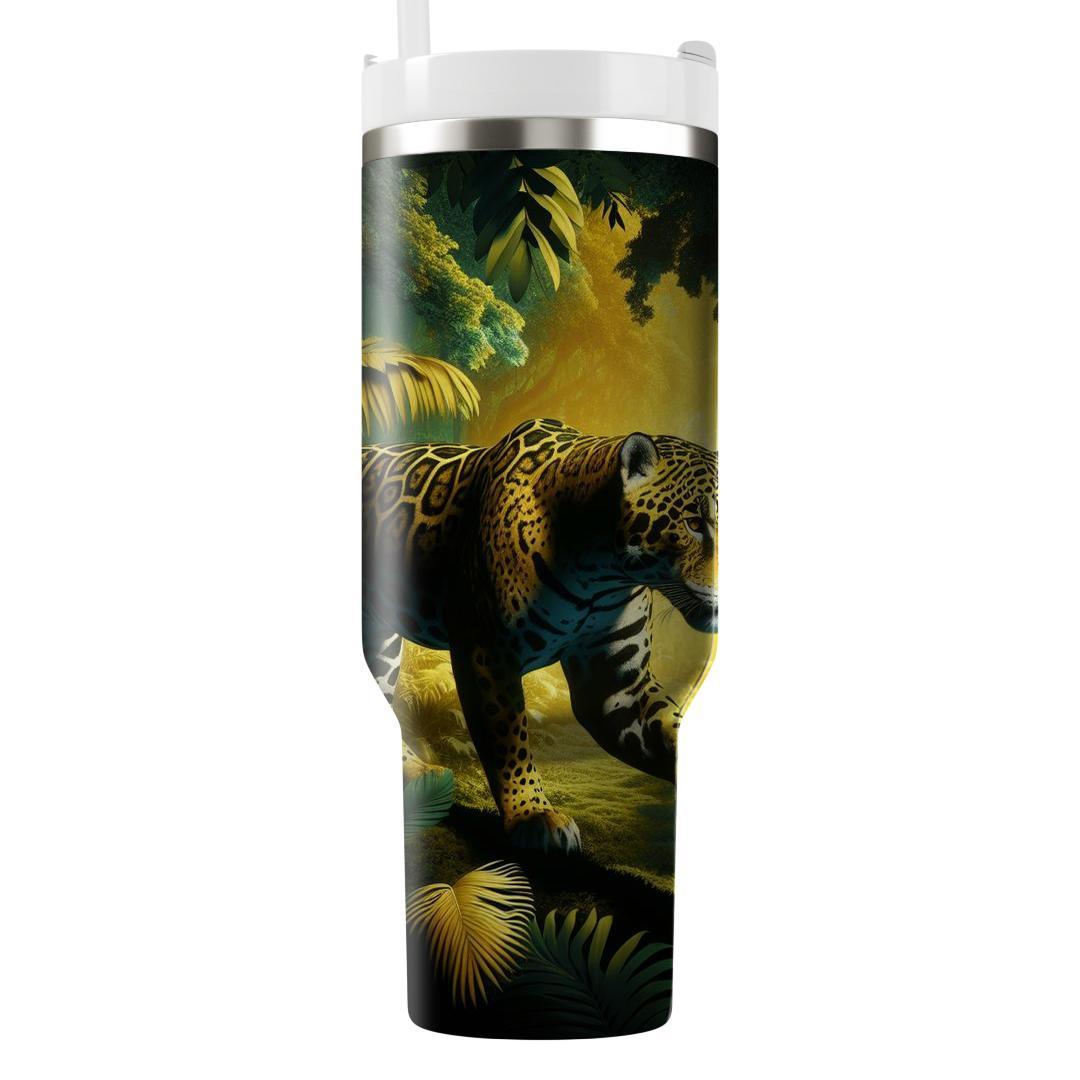 Daring Jaguar Prowl  Travel Tumblers