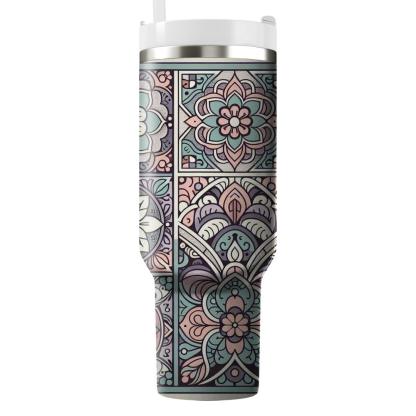 Paisley Pastel Delight  Travel Tumblers