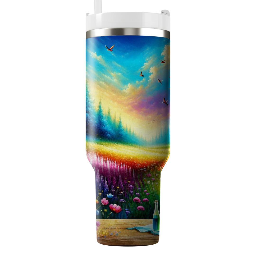 Spring Fresh Meadows  Tumbler Cups