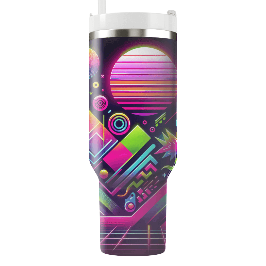 Neon Dreamscape  Tumbler Cups
