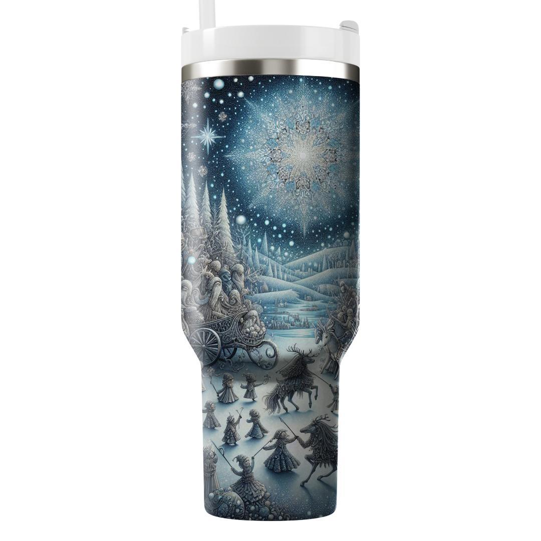 Winter Festive Fairytale  Unique Tumblers