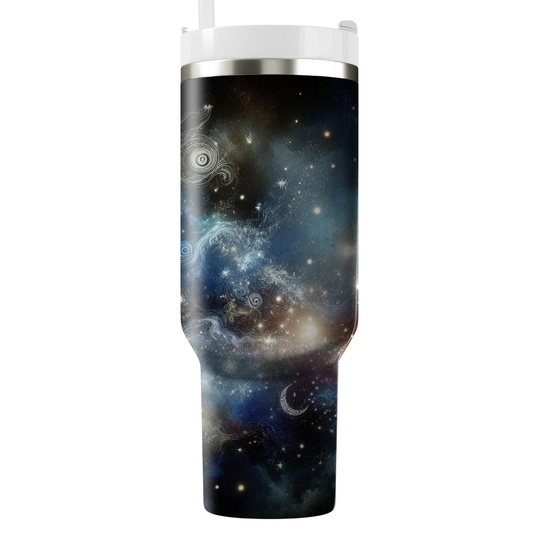 Celestial Visions - Astral New Year  Tumblers With Lids