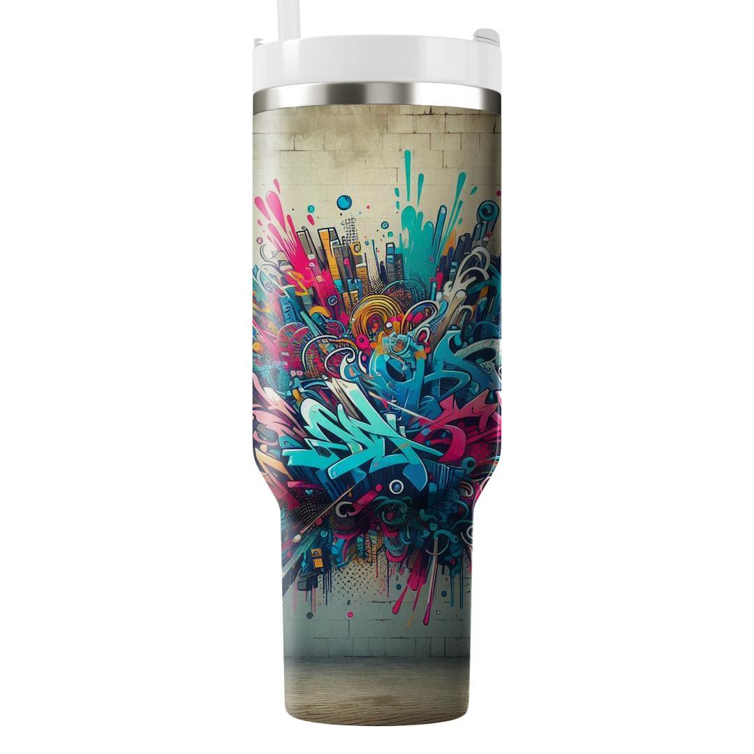 Colorful Graffiti  Insulated Tumblers