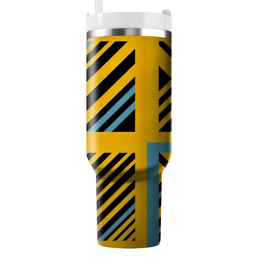 Diagonal Stripe Patterns  Tumblers For Gifts