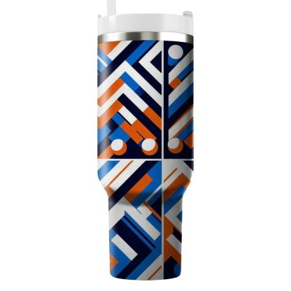 Geometric Zigzag Rhythm  Tumblers For Gifts