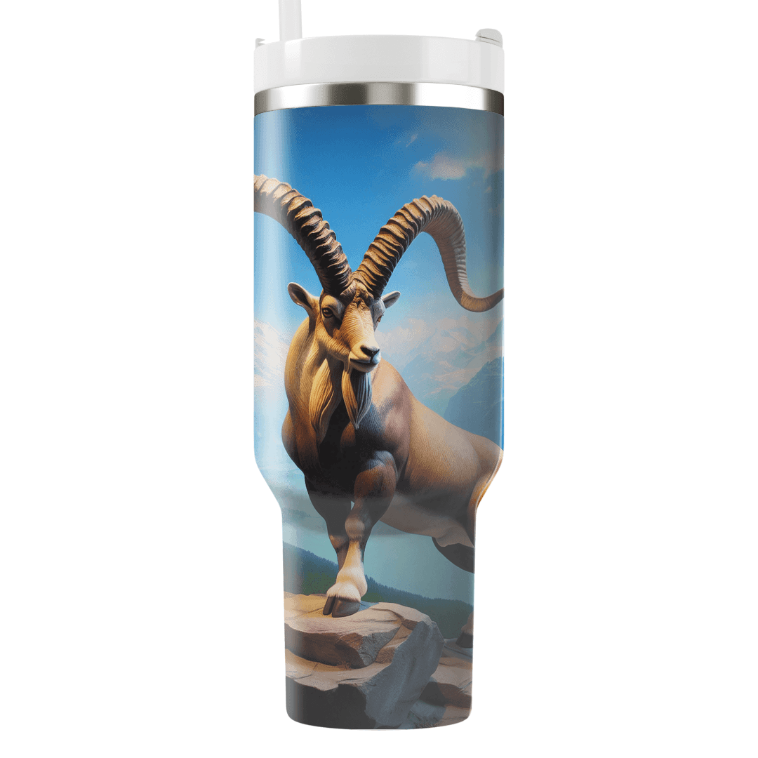 Majestic Mountain Goat  Decorative Tumblers