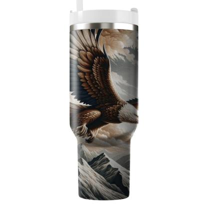 Bold Eagle Spirit  Travel Tumblers