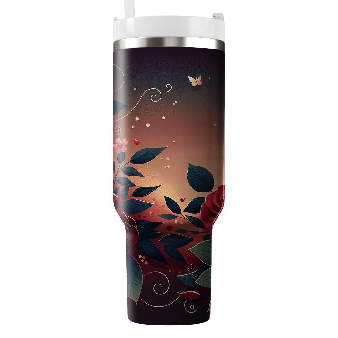 Roses In Twilight  Tumblers For Gifts