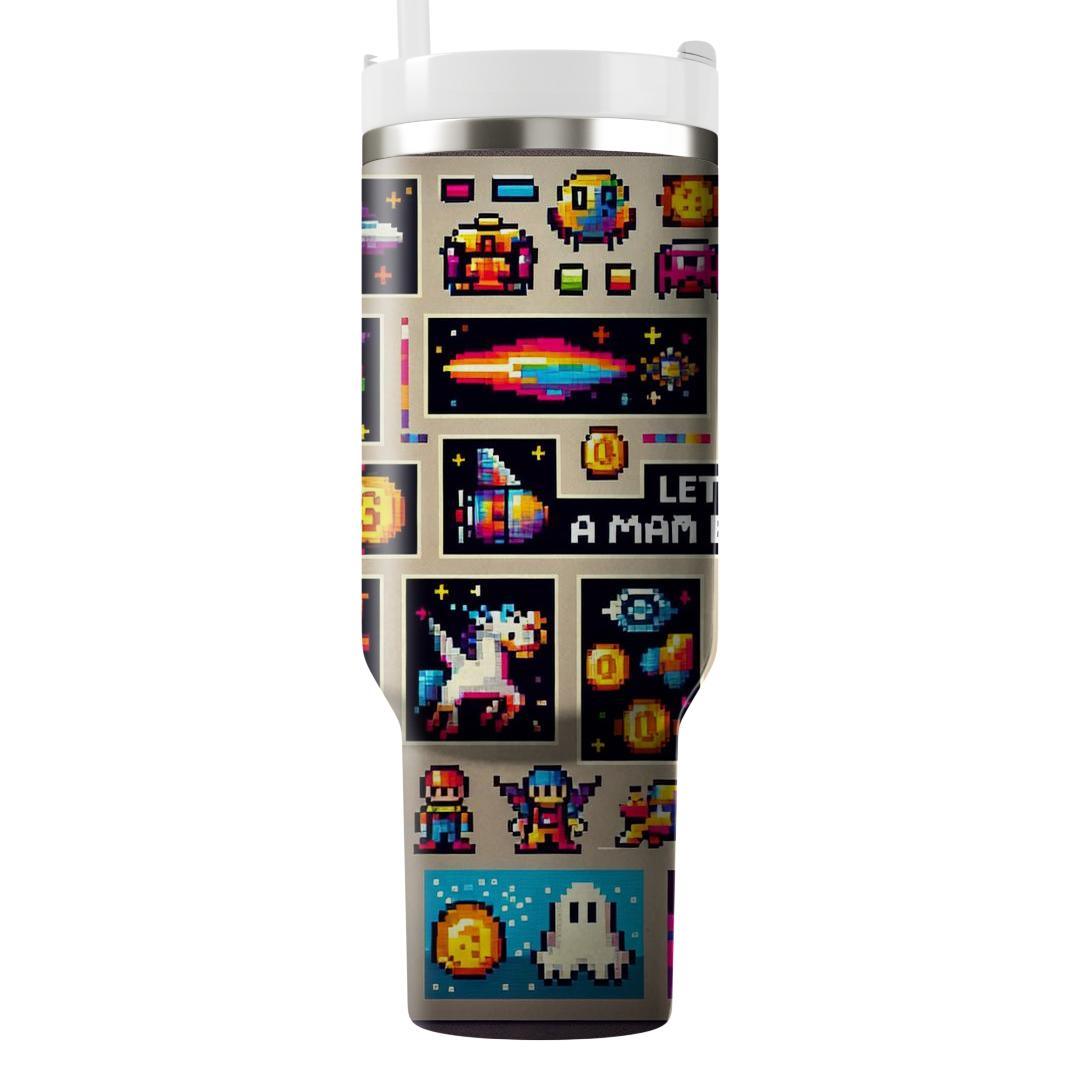 Arcade Pixel Paradise  Tumblers For Gifts