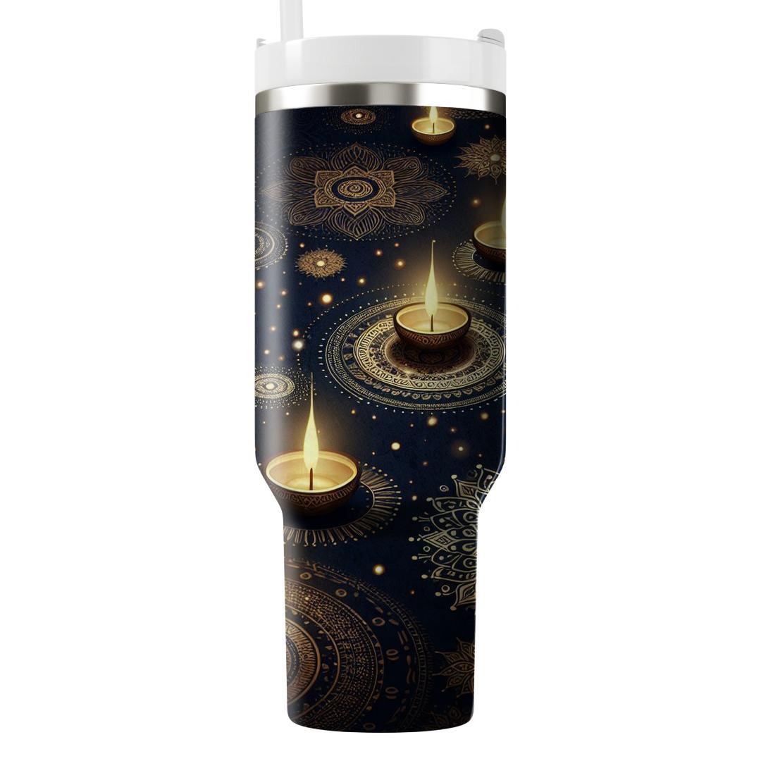 Serenity Of Diwali Lights Unique Tumblers