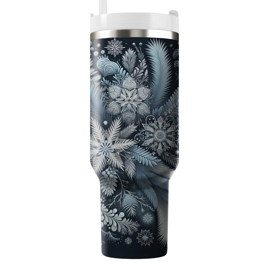 Frosted Pine Delight  Tumbler Cups