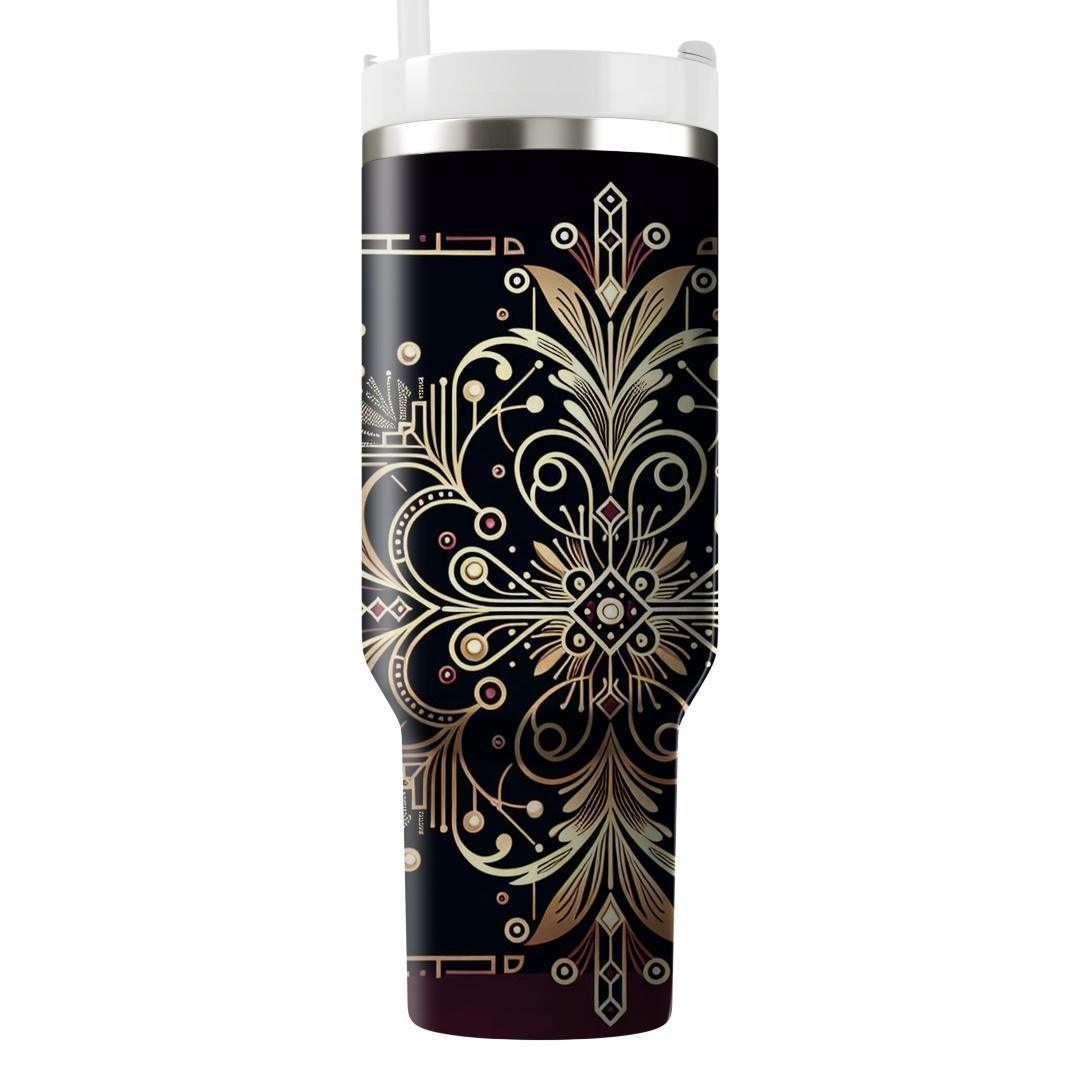 Golden Age Glam  Tumbler Cups