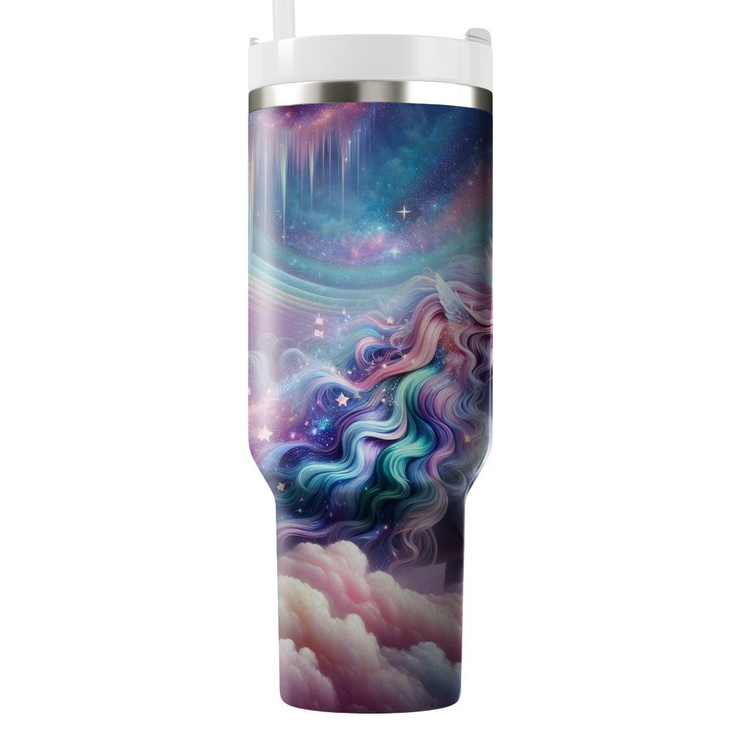 Mystical Unicorn Dreamscape  Travel Tumblers